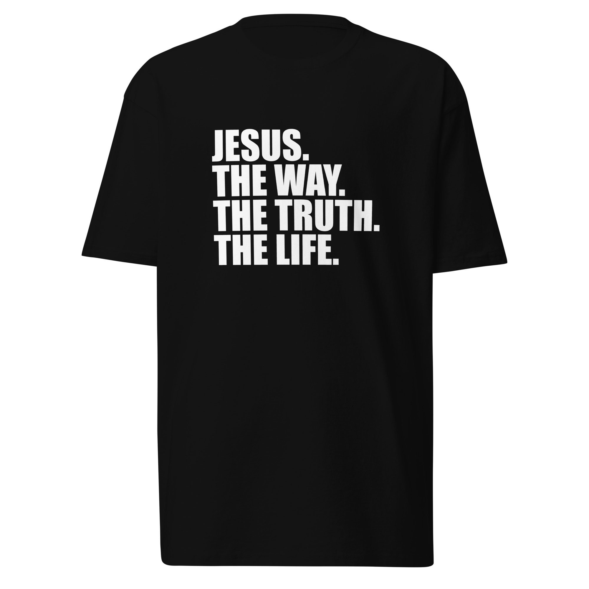 The Way. The Truth. The Life. T-Shirt - Black / L