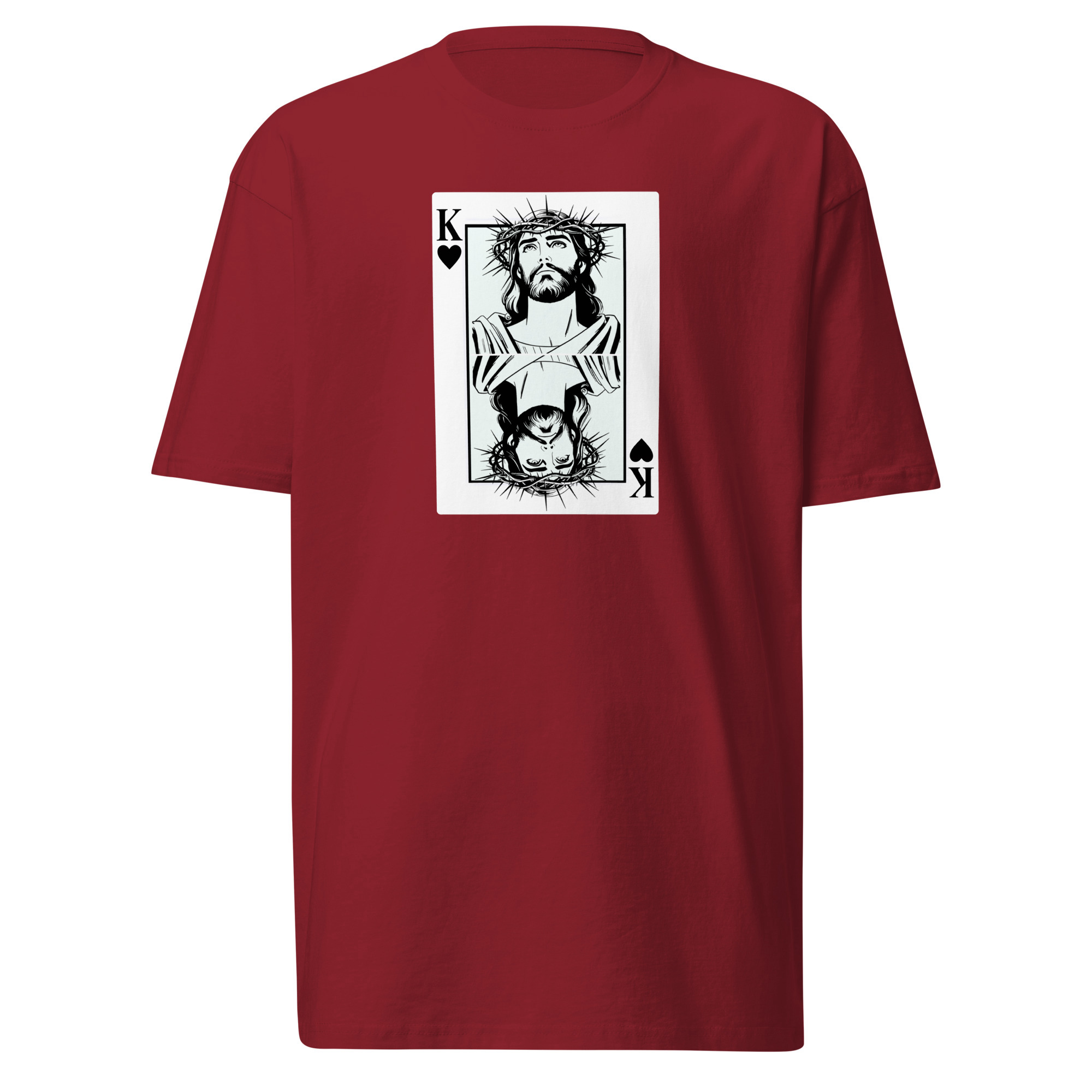 King of King's T-Shirt - Brick Red / L