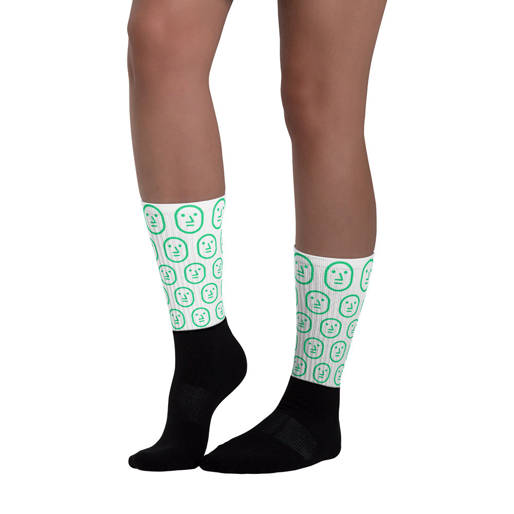 Green NPC Socks - L