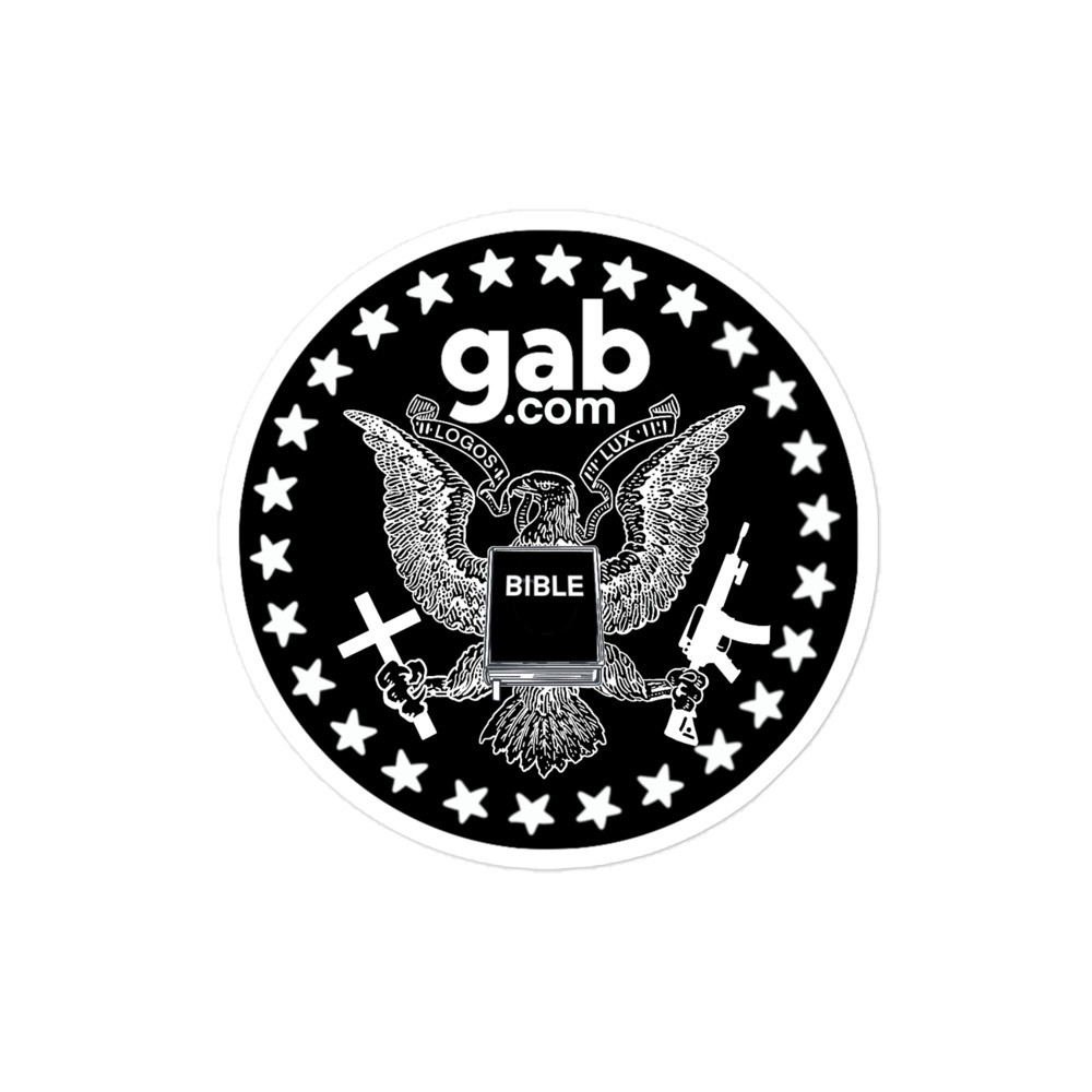 Gab Emblem Sticker - 3x3