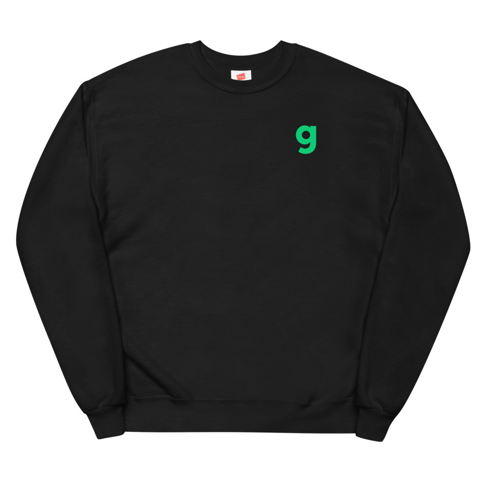 G Unisex Fleece Sweatshirt - Black / S