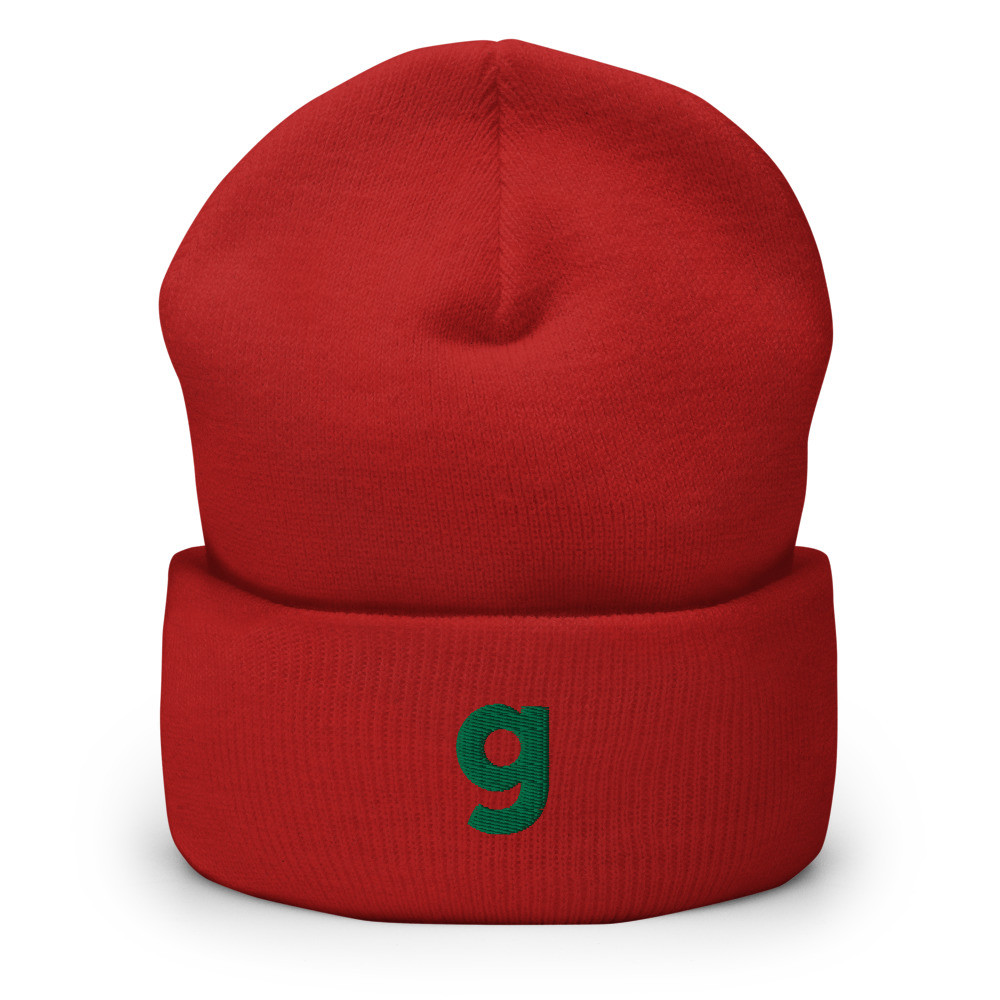 G Logo Beanie - Red