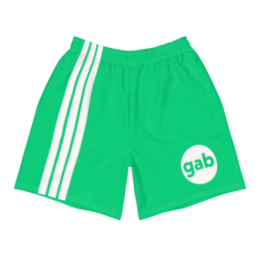 Gab Green Men's Athletic Shorts - S
