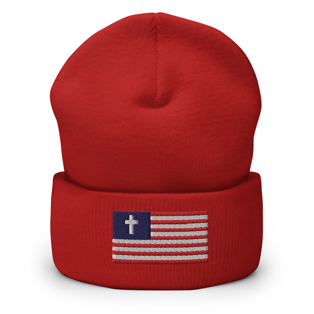 Christian Nationalist Beanie - Red