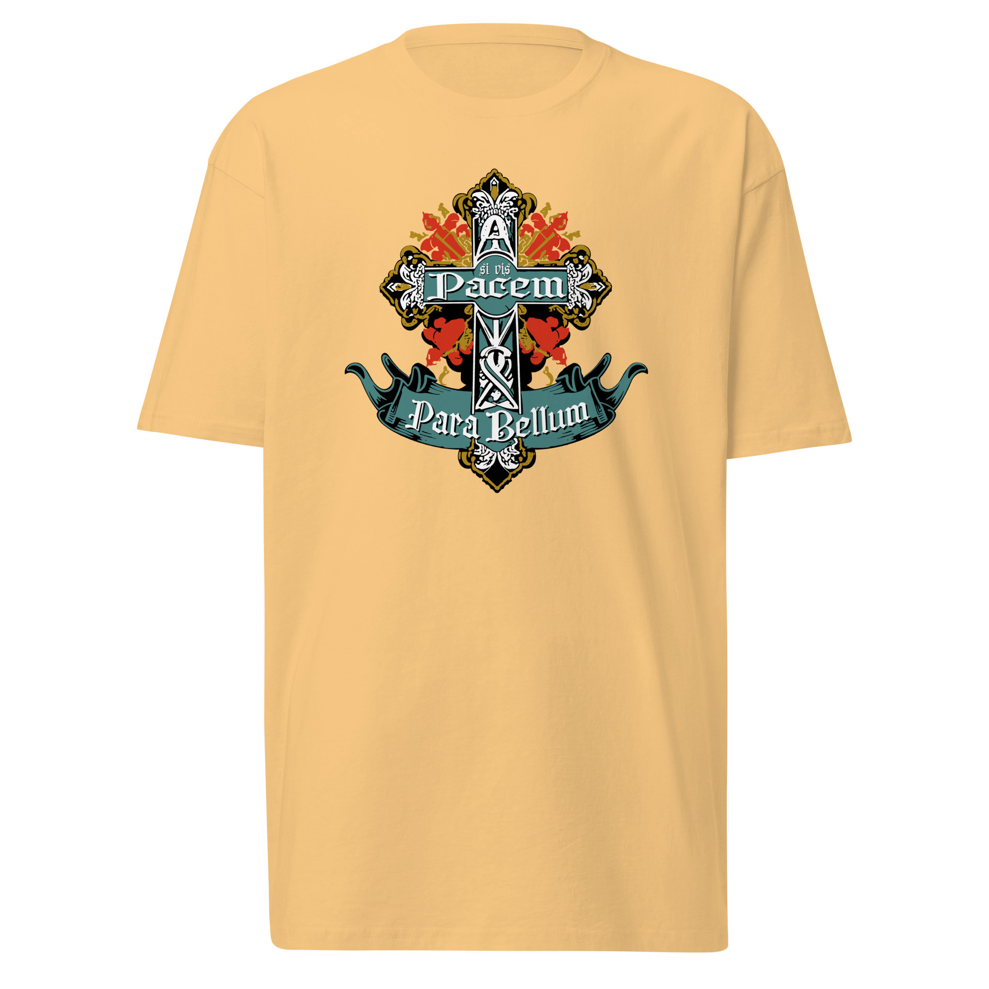 If You Want Peace, Prepare For War T-Shirt - Vintage Gold / L