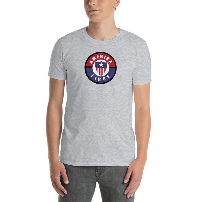 America First - Sport Grey / L