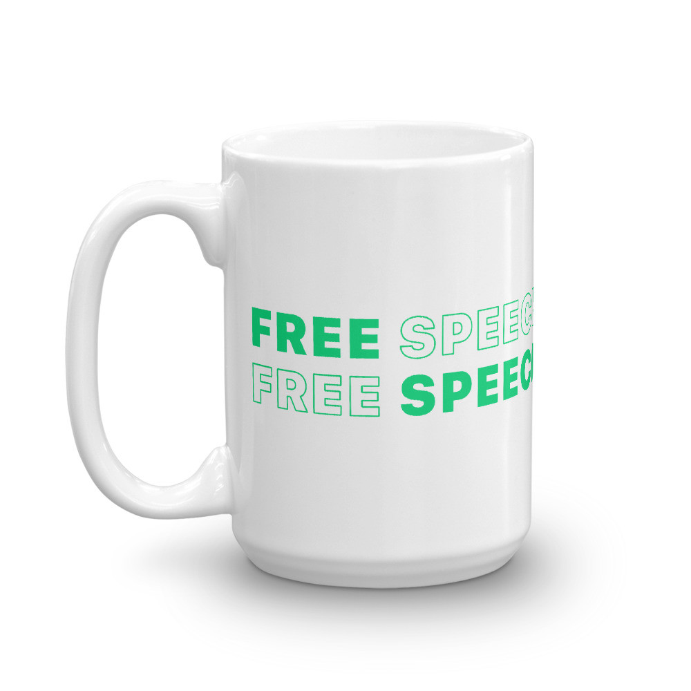 Free Speech Mug - 15oz