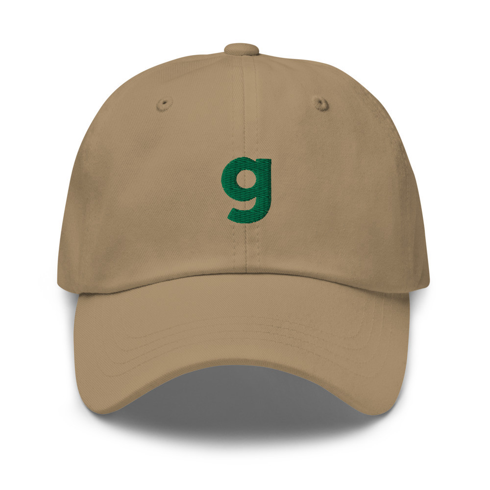 G Logo Dad Hat - Khaki