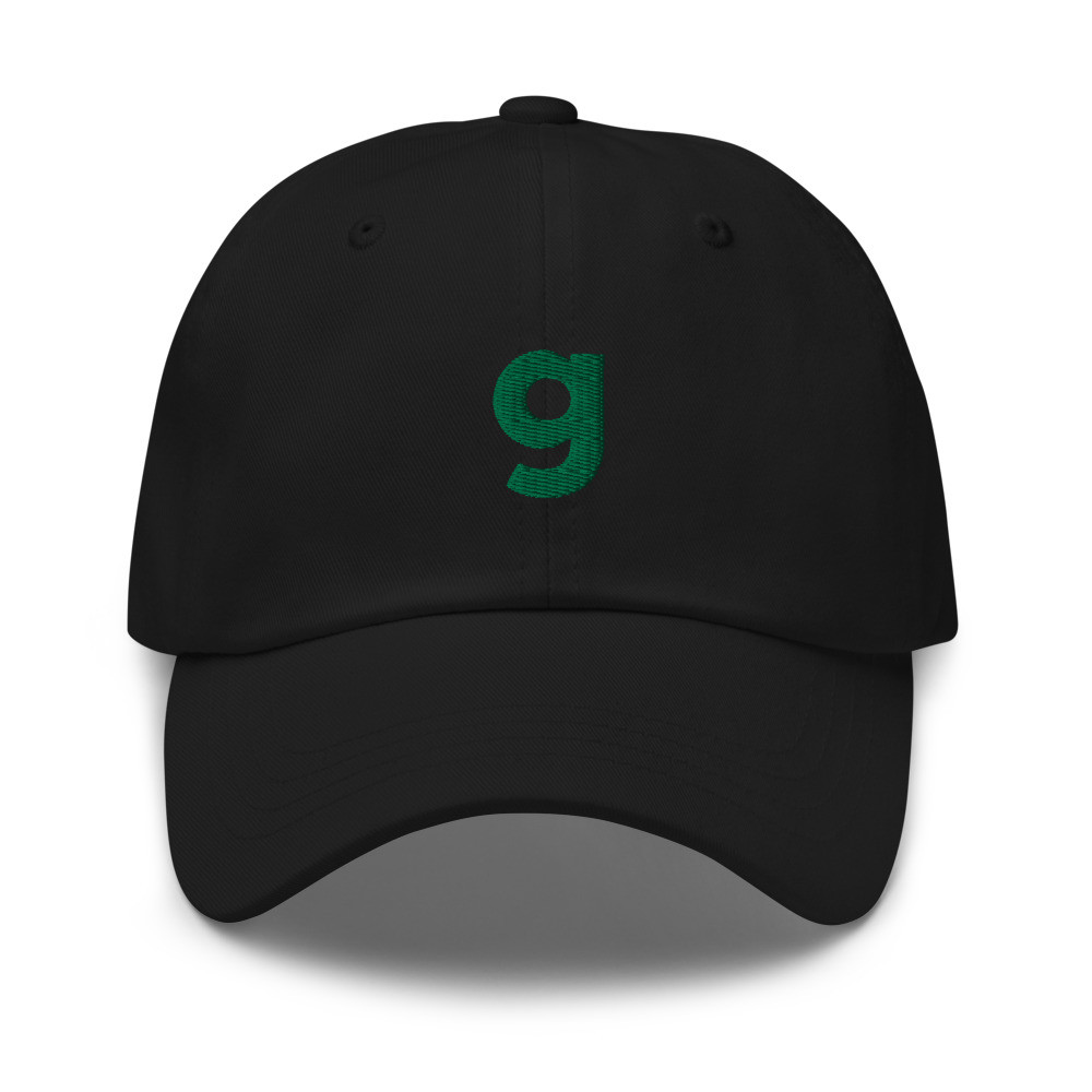 G Logo Dad Hat - Black