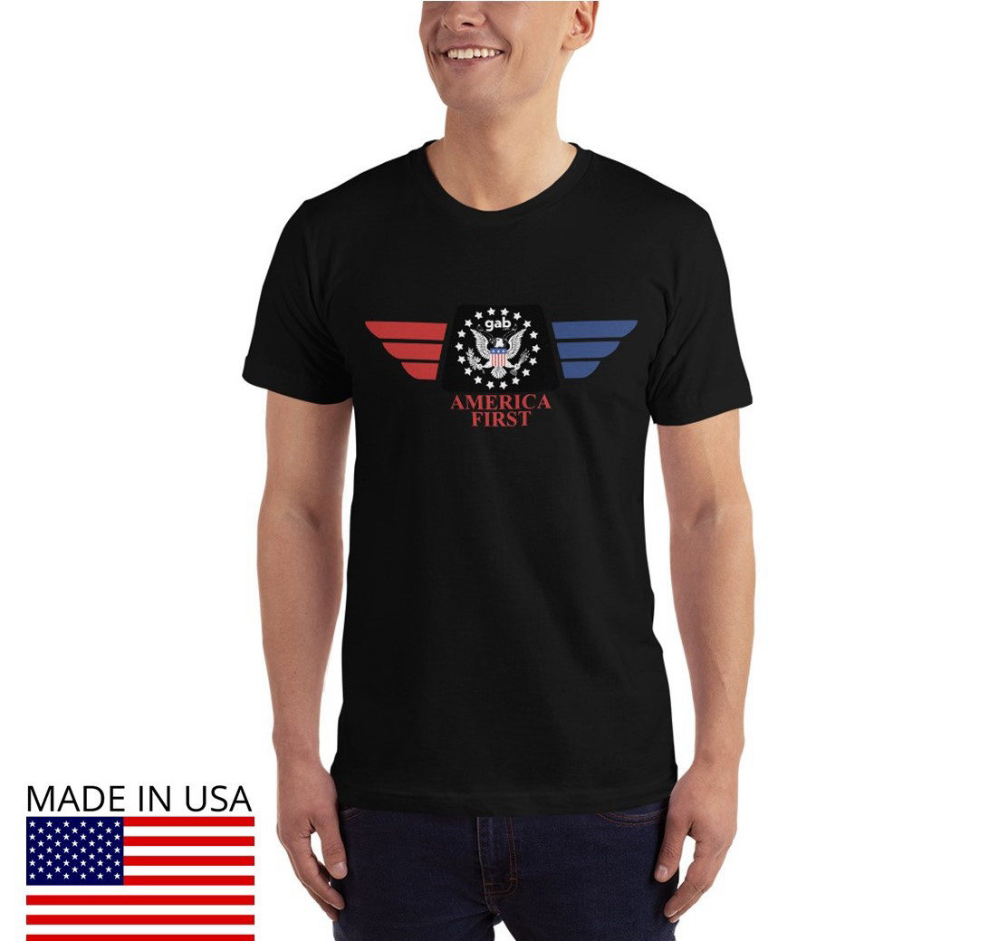 America First Men's T-Shirt - Black / S