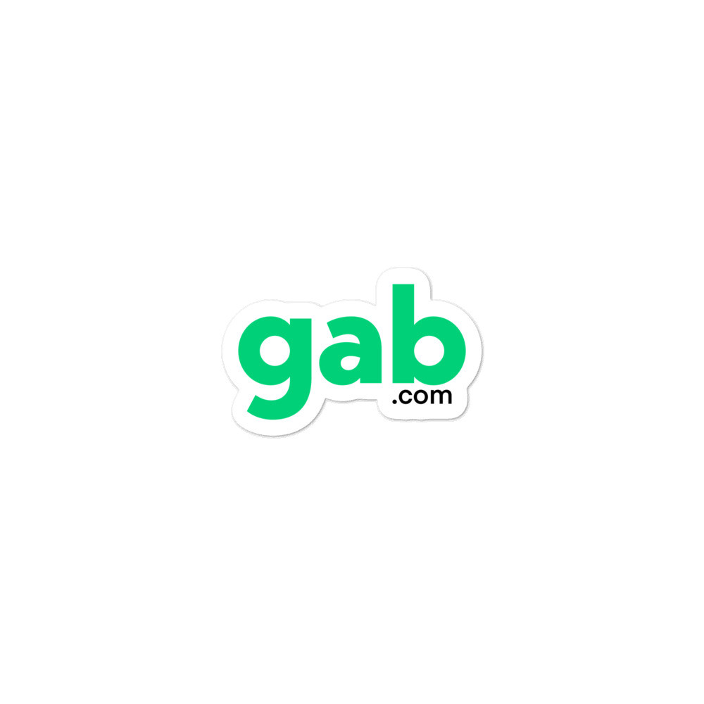 Gab.com Sticker - 3x3