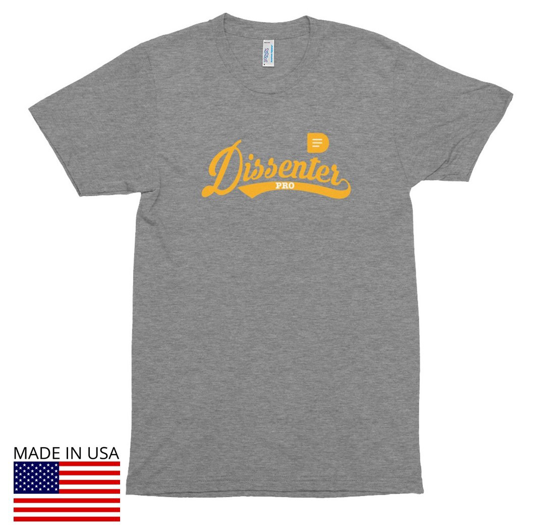 PRO Dissenter Unisex Tri-Blend T-Shirt - Athletic Grey / L