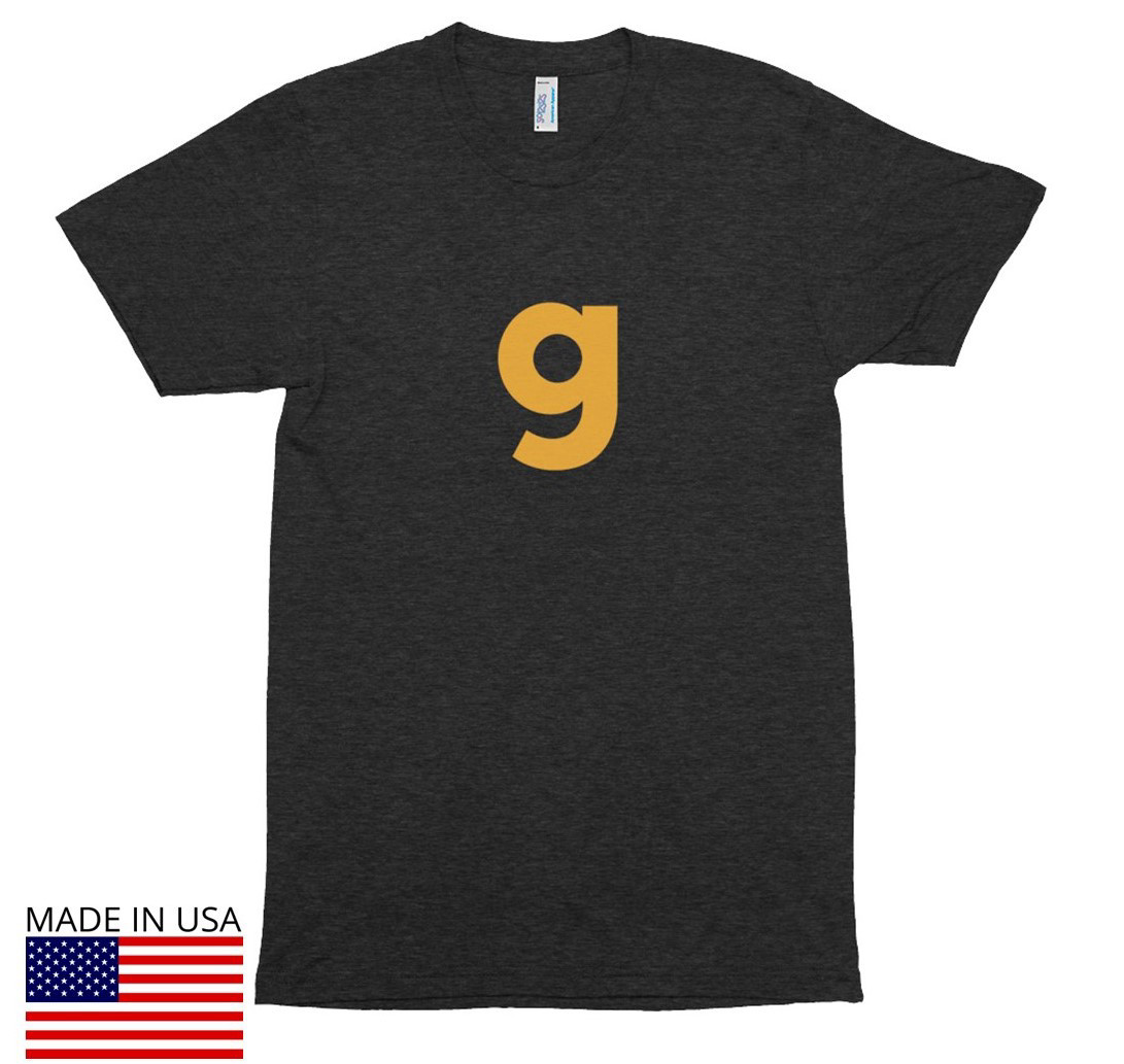 PRO Golden G Unisex Tri-Blend T-Shirt - Tri-Black / M