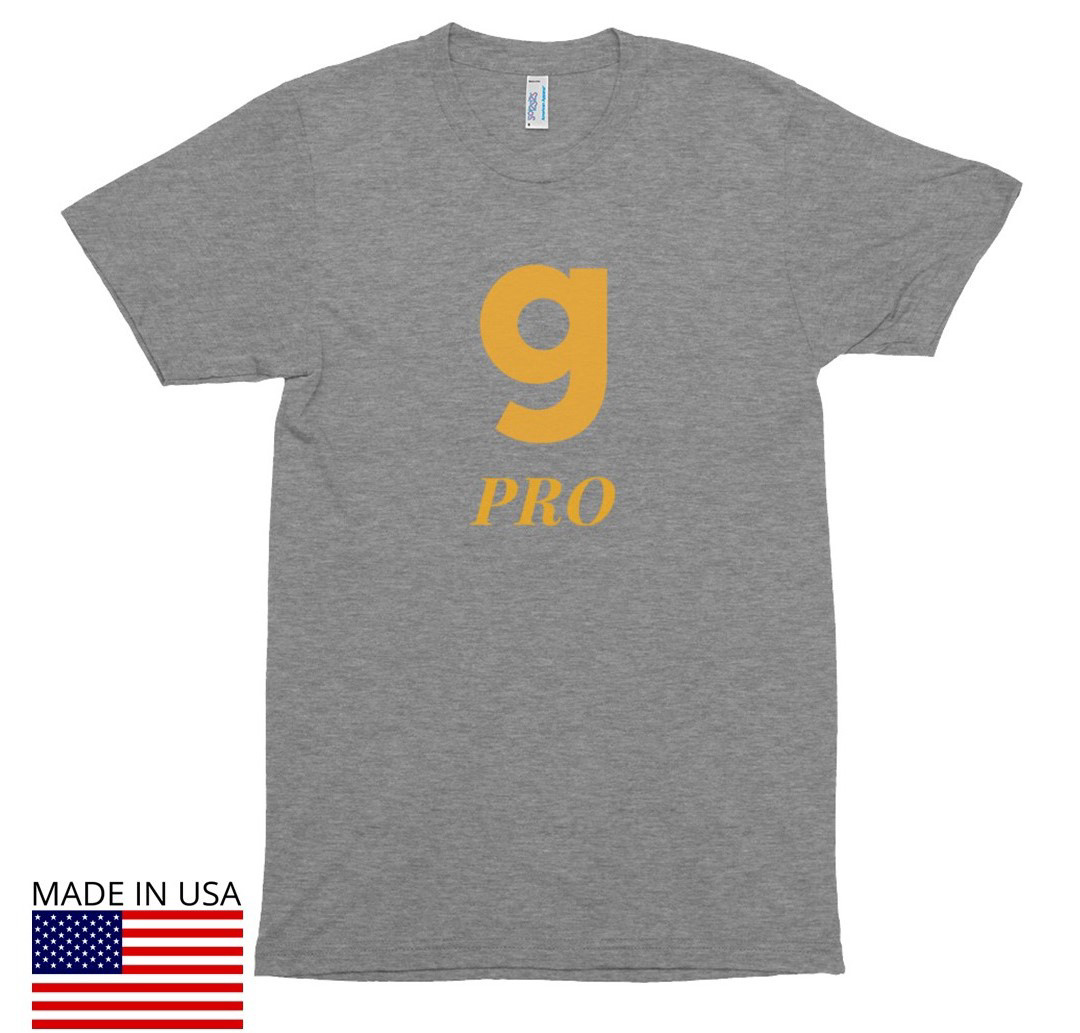 PRO Golden G with PRO Tri-Blend T-Shirt - Athletic Grey / L