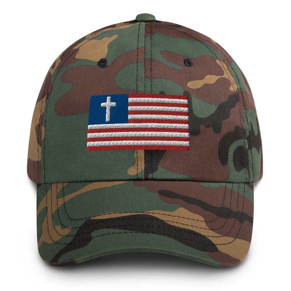 Jesusland Dad Hat - Green Camo