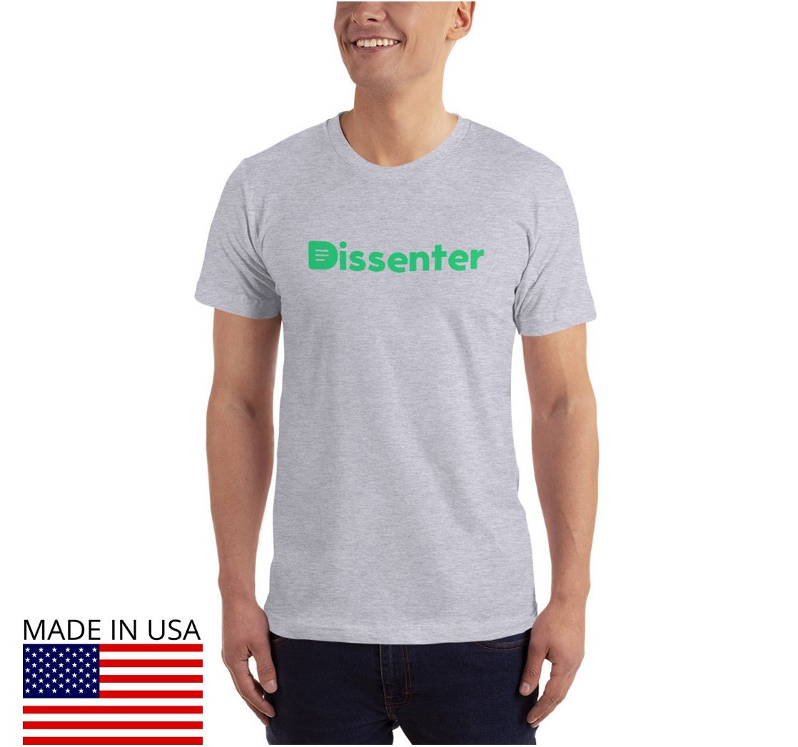 Dissenter Men's T-Shirt - Heather Grey / XL