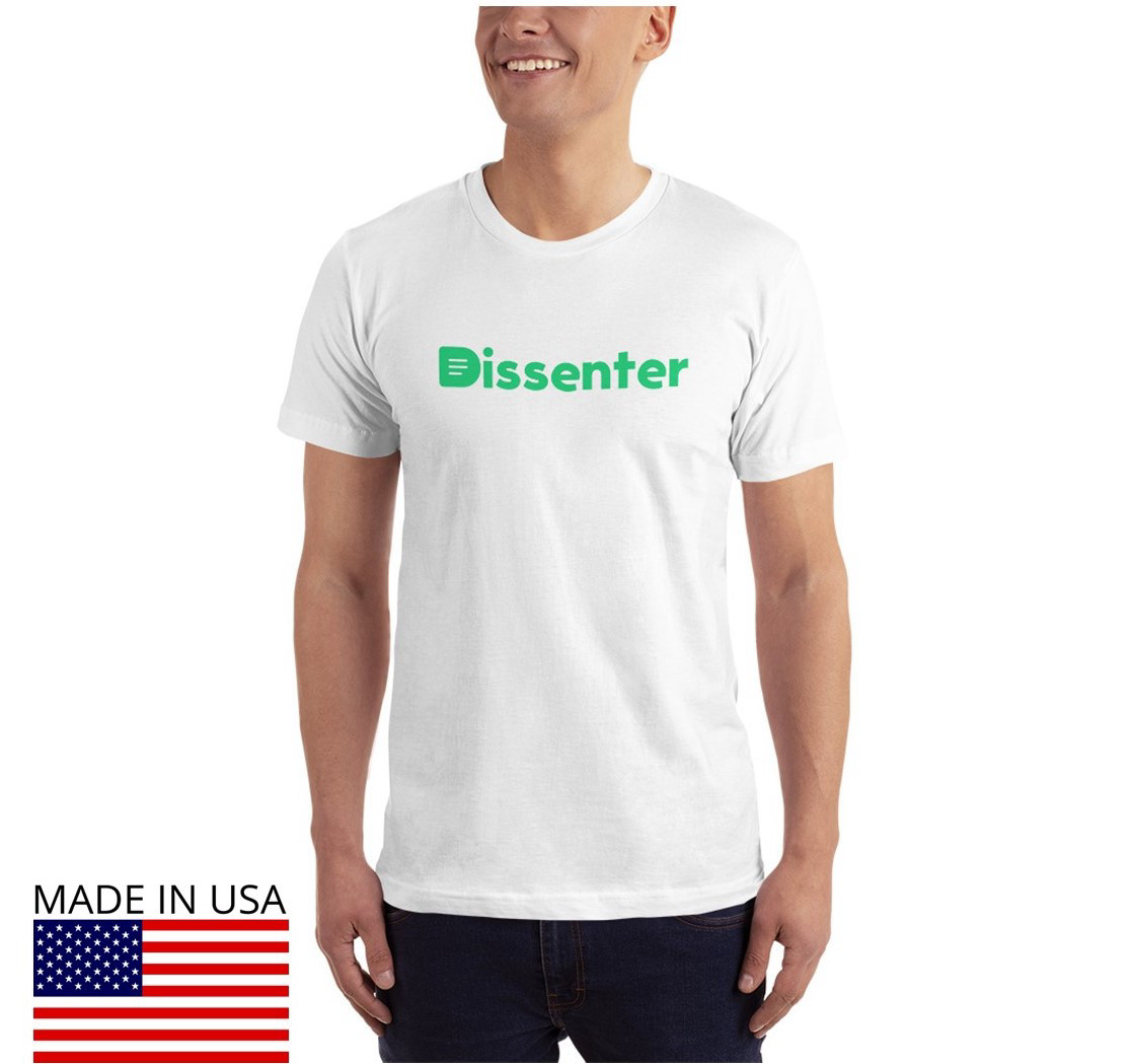 Dissenter Men's T-Shirt - White / M