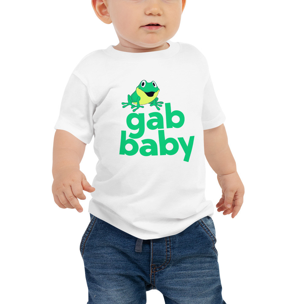 Gab Baby Short Sleeve T-Shirt - White / 12-18m