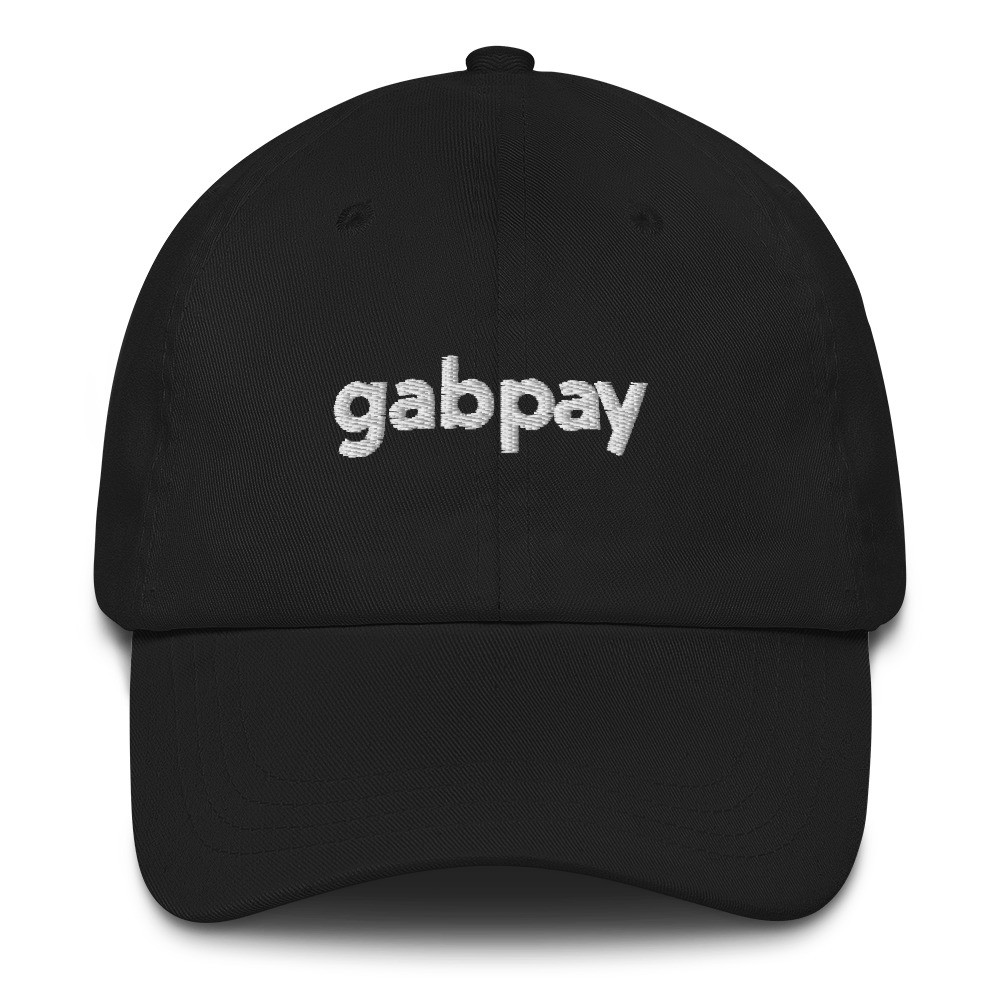 GabPay Dad hat - Black
