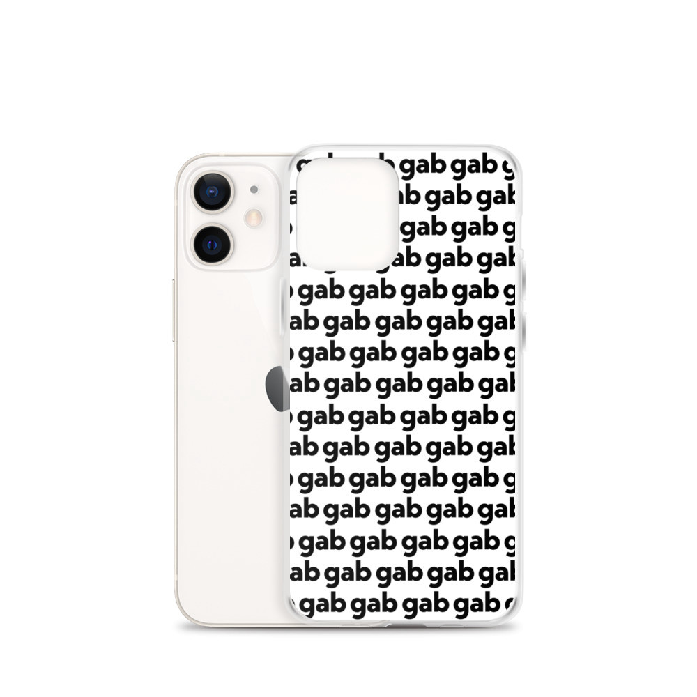 Gab iPhone Case w/ White Background - iPhone 12 mini