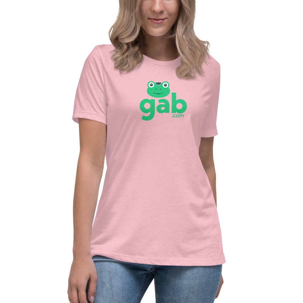 Gab.com Women's Relaxed T-Shirt - Pink / S