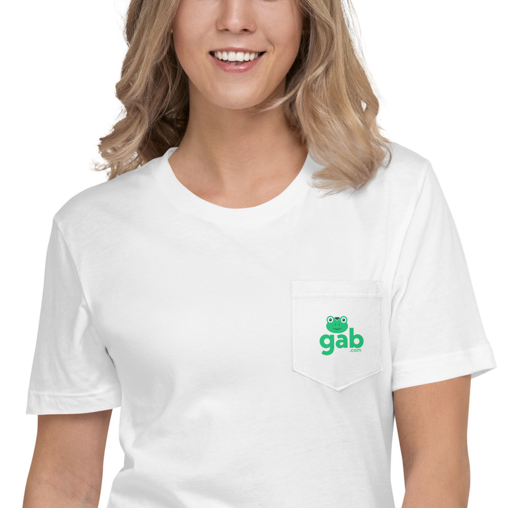 Gab.com Women's Pocket T-Shirt - S