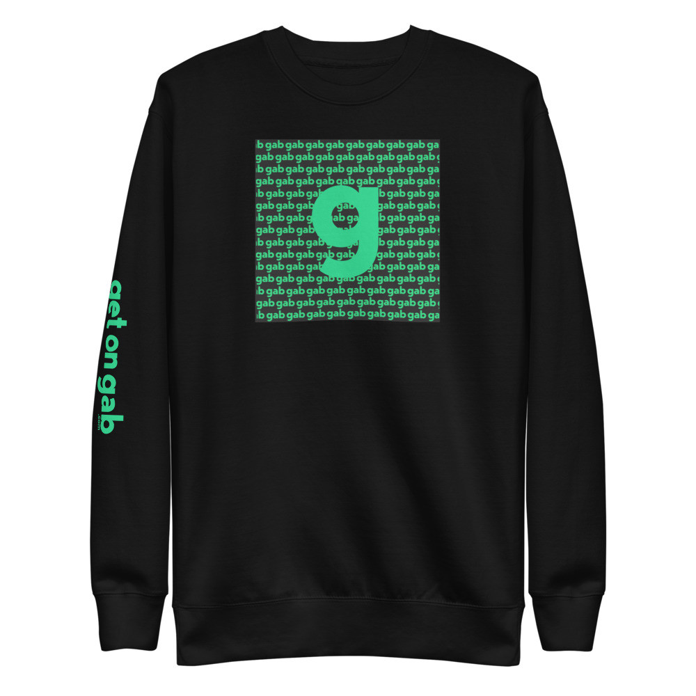 G Logo Unisex Fleece Pullover - Black / S