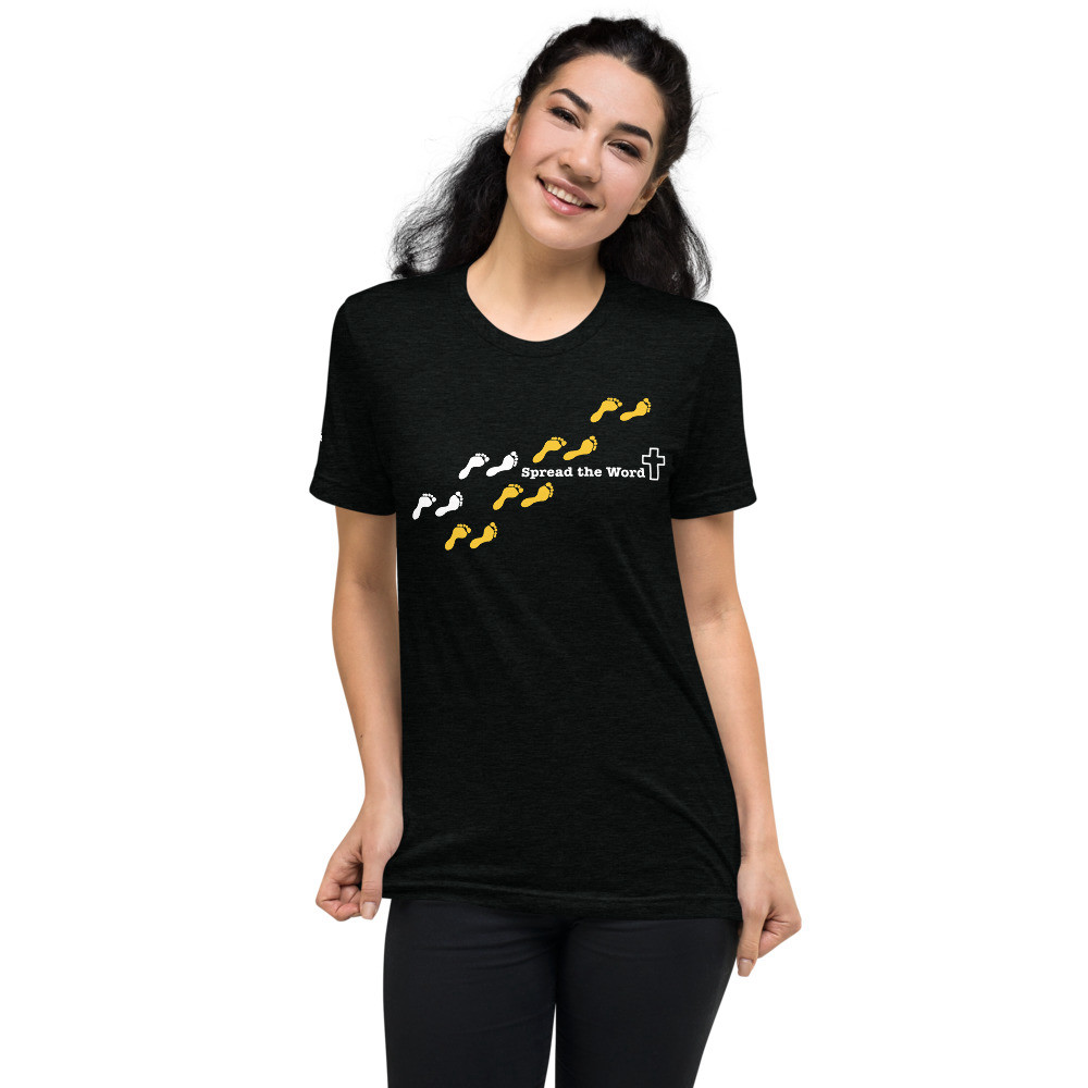 Spread the Word Women's Tri-Blend T-Shirt - Solid Black Triblend / XL