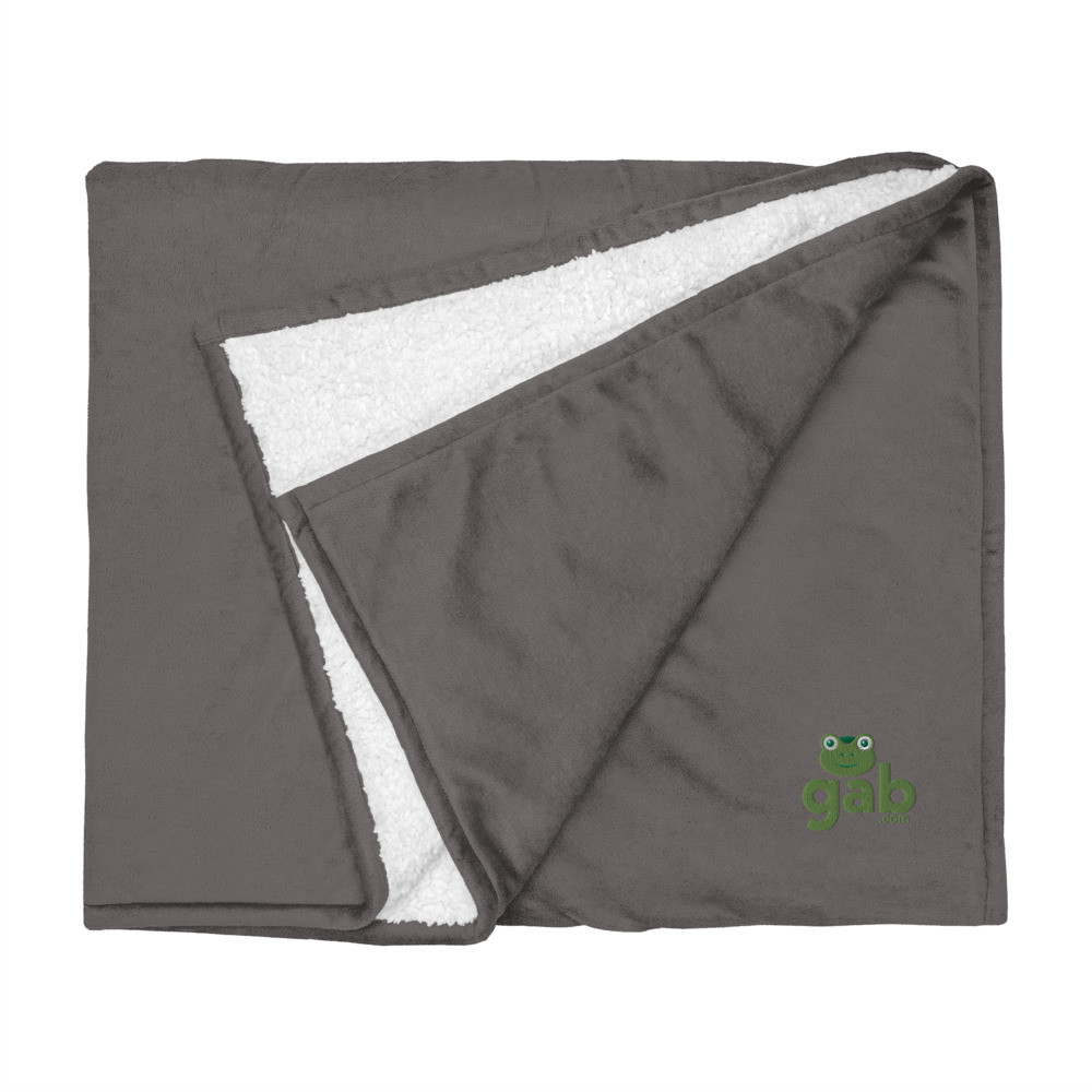 Premium Sherpa Blanket - Heather Grey