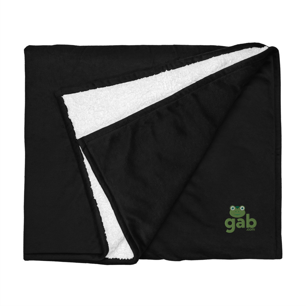 Premium Sherpa Blanket - Black