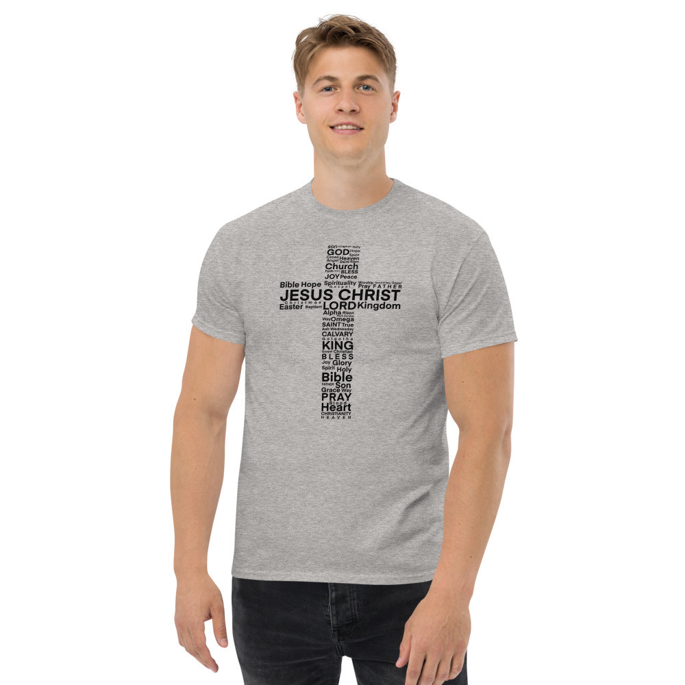 Cross Men's T-Shirt - Sport Grey / S