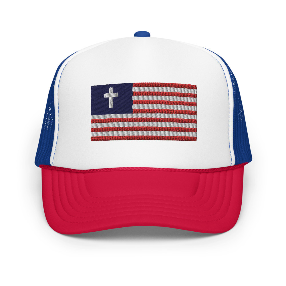 Christian Nationalist Foam Trucker Hat
