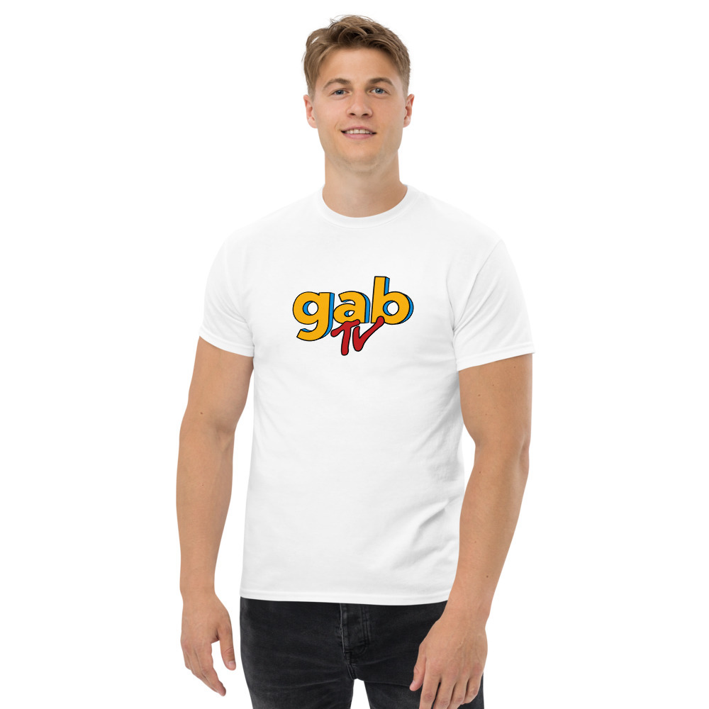 GabTV Men's T-Shirt - White / S