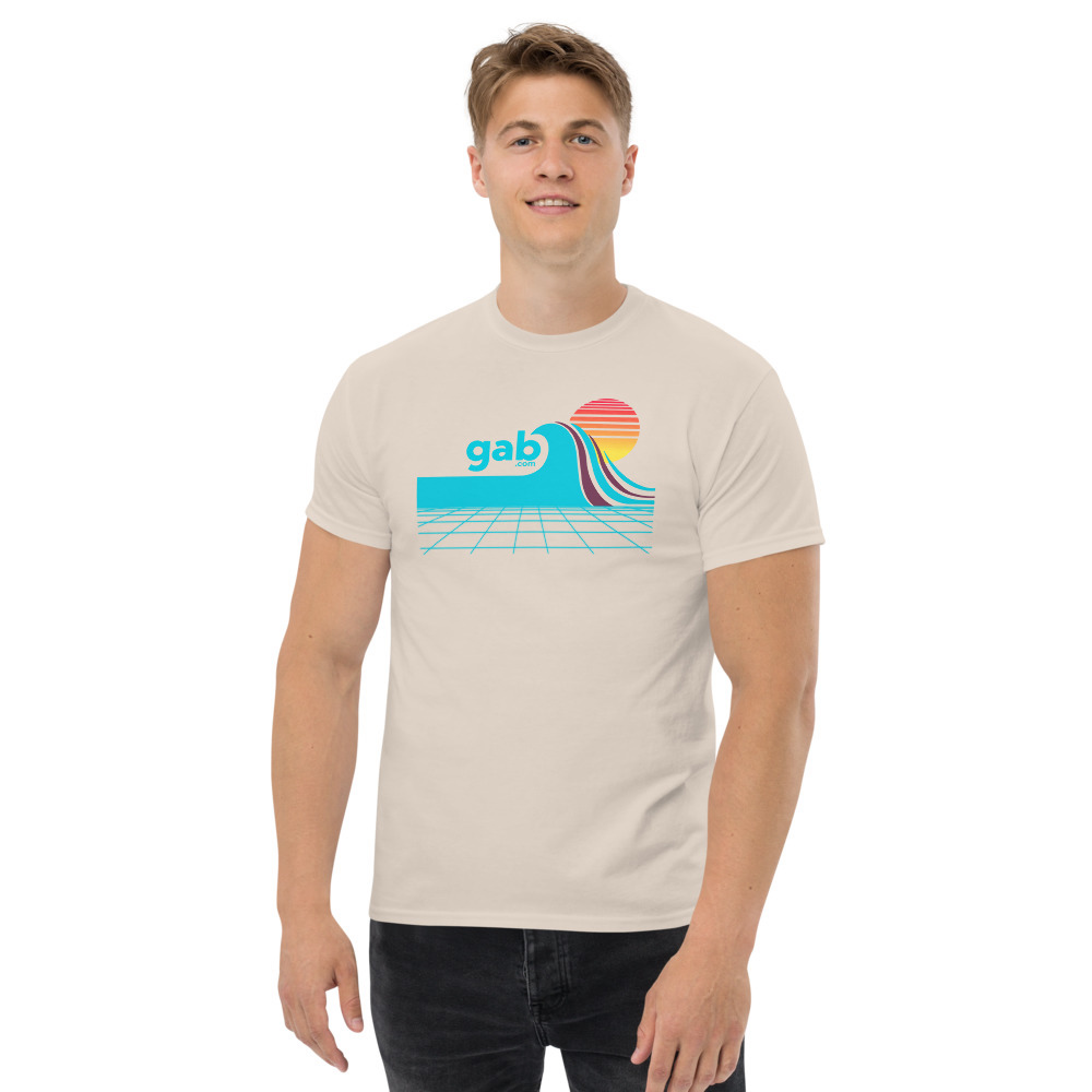 Gab.com Summer Men's T-Shirt - Natural / S
