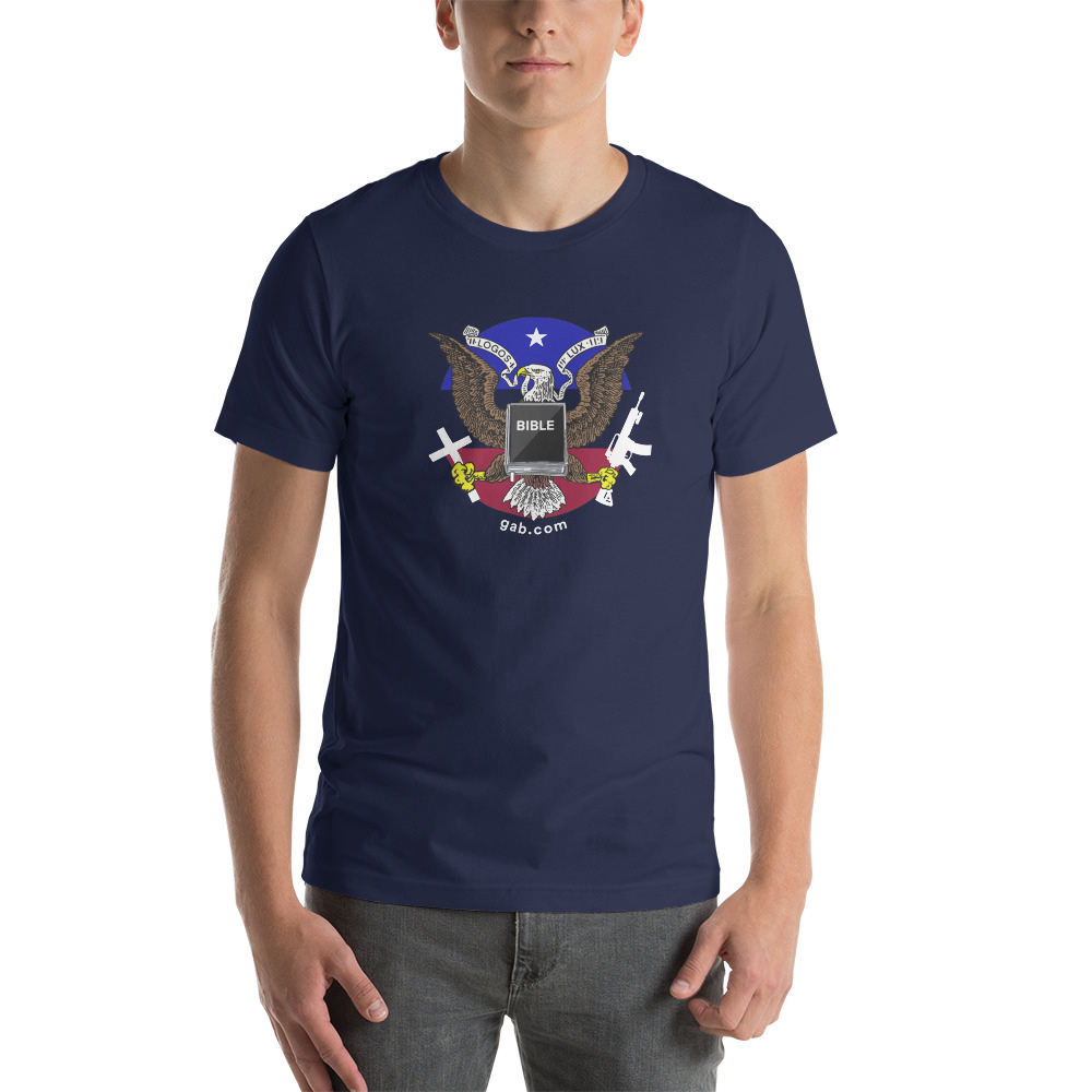 Gab Emblem Color Men's T-Shirt (+1 Yr. PRO) - Navy / S