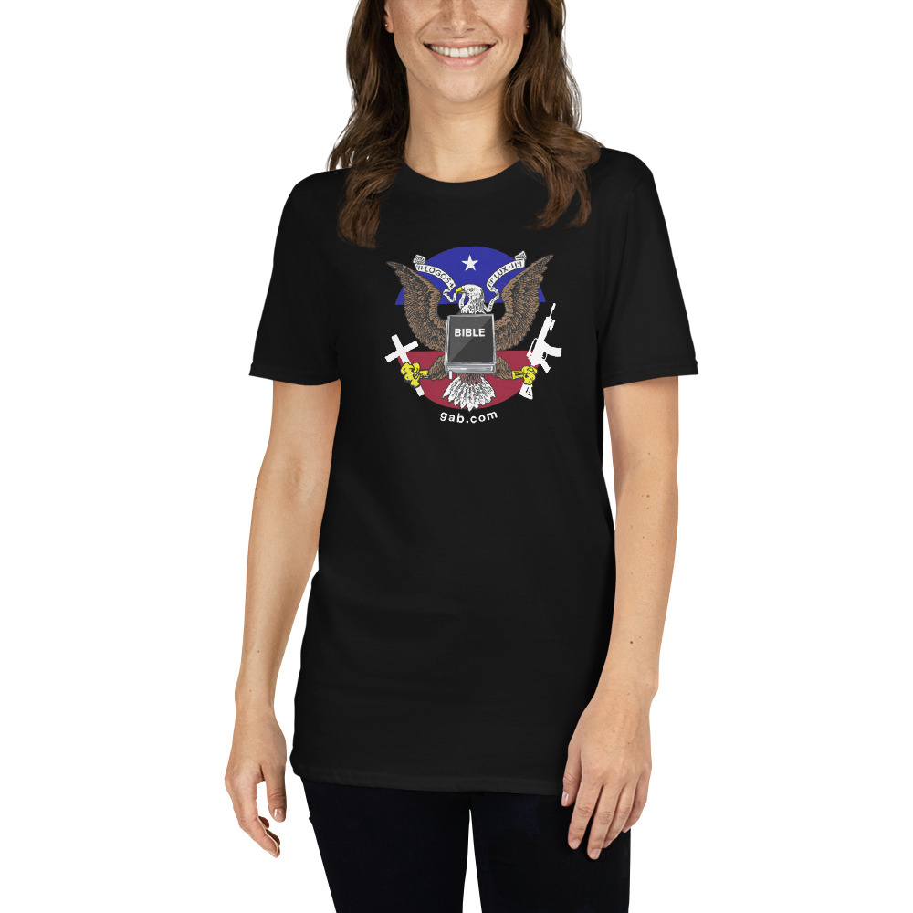 Gab Emblem Color Women's T-Shirt (+1 Yr. PRO) - Black / S