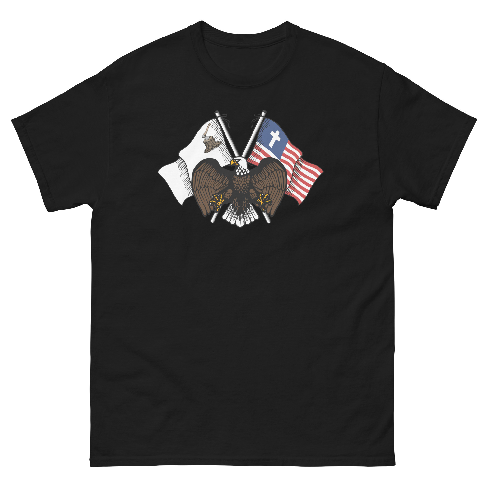 Eagle Emblem T-Shirt - Black / M