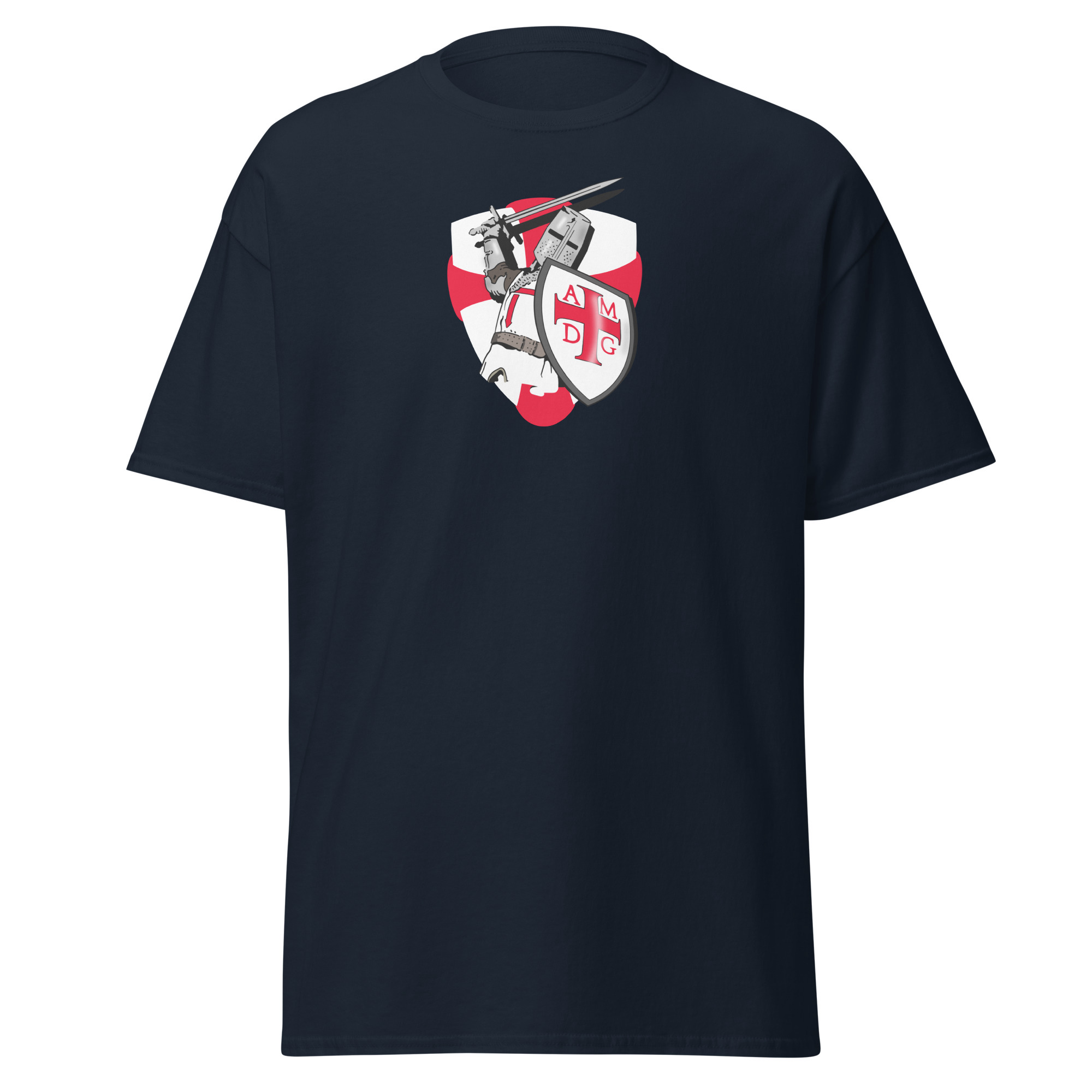 For the Greater Glory of God T-Shirt - Navy / S
