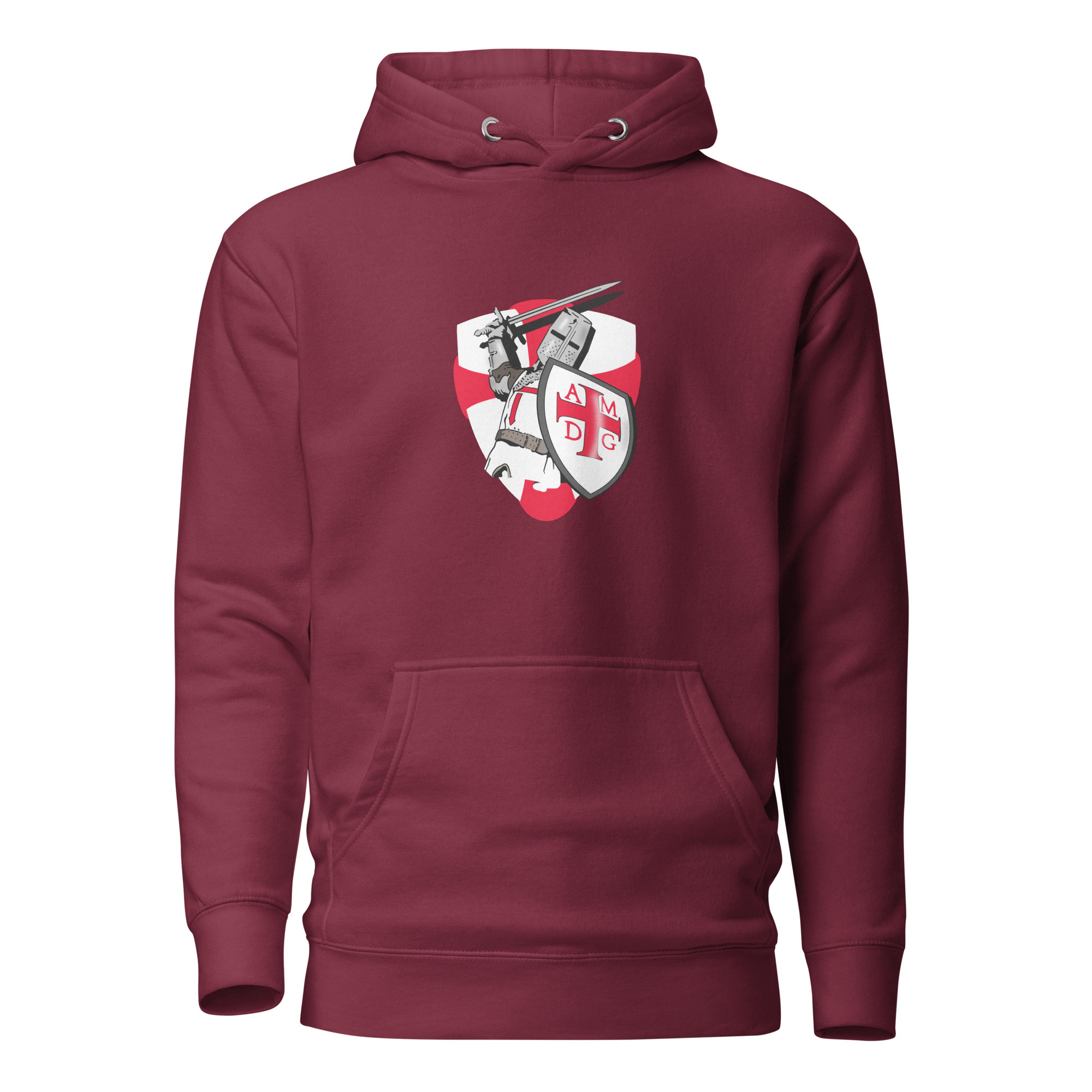 For the Greater Glory of God Hoodie - Maroon / L