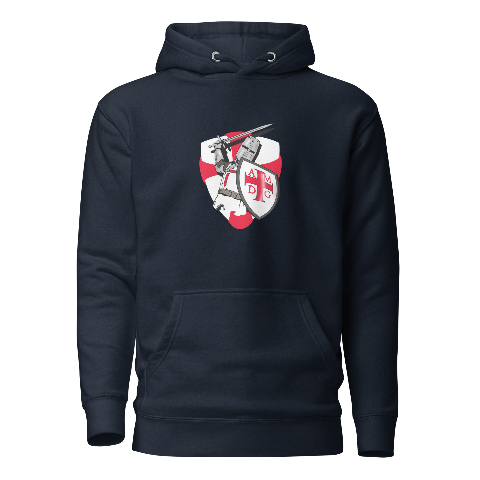 For the Greater Glory of God Hoodie - Navy Blazer / S
