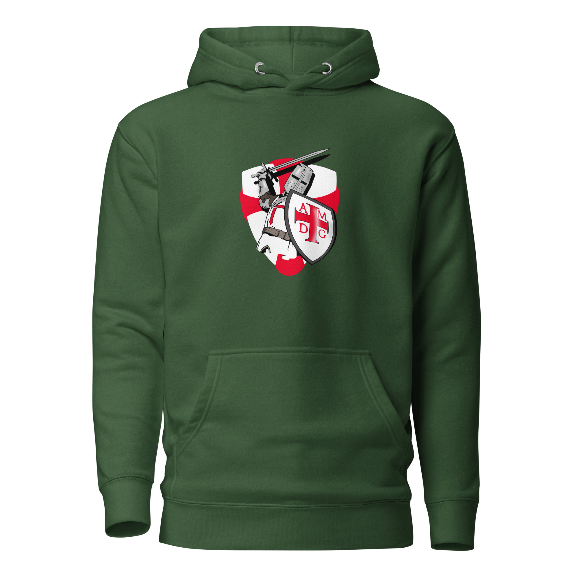 For the Greater Glory of God Hoodie - Forest Green / M