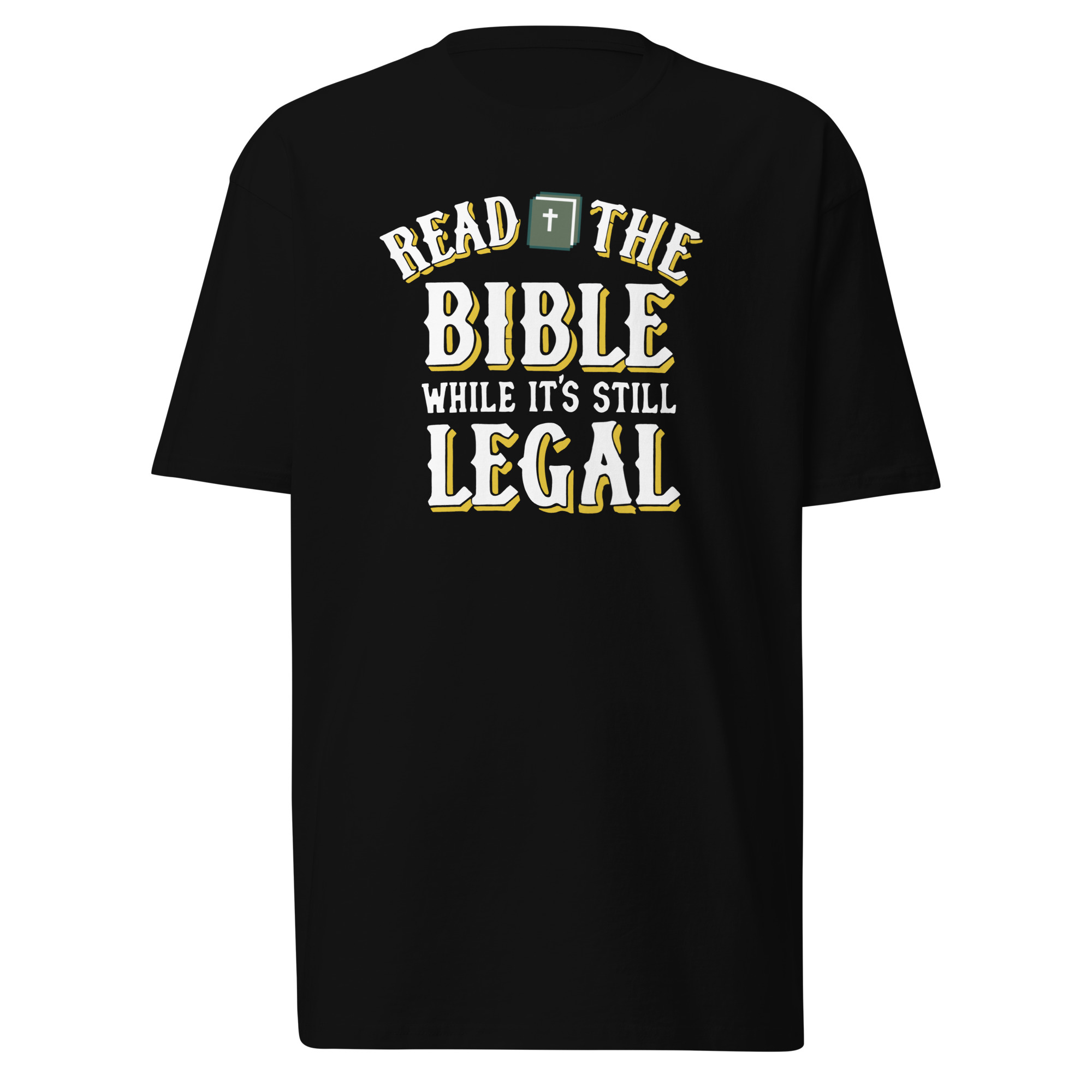 Read The Bible T-Shirt - Black / L