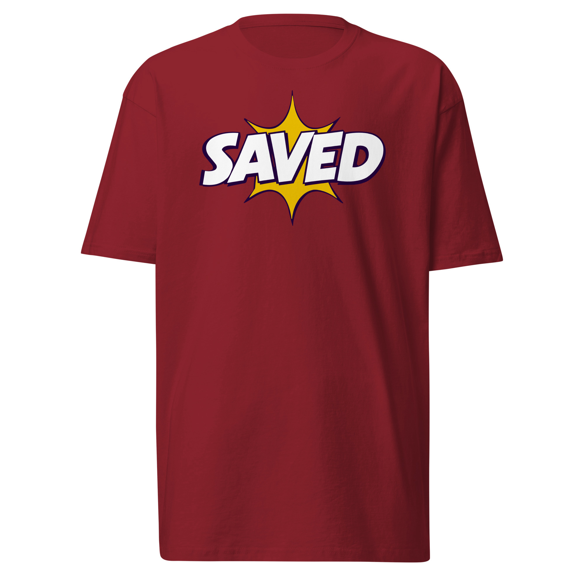 Saved T-Shirt - Brick Red / M