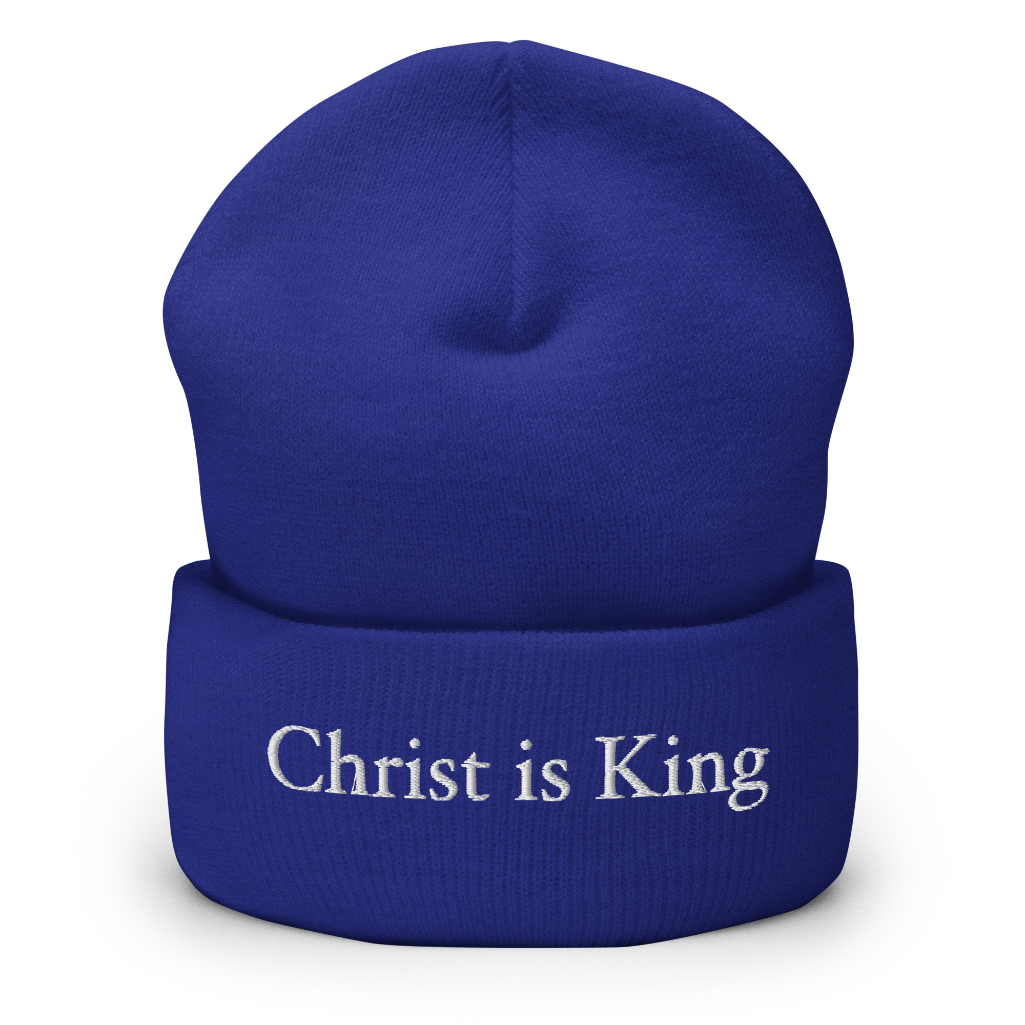 Christ Is King Beanie - Royal
