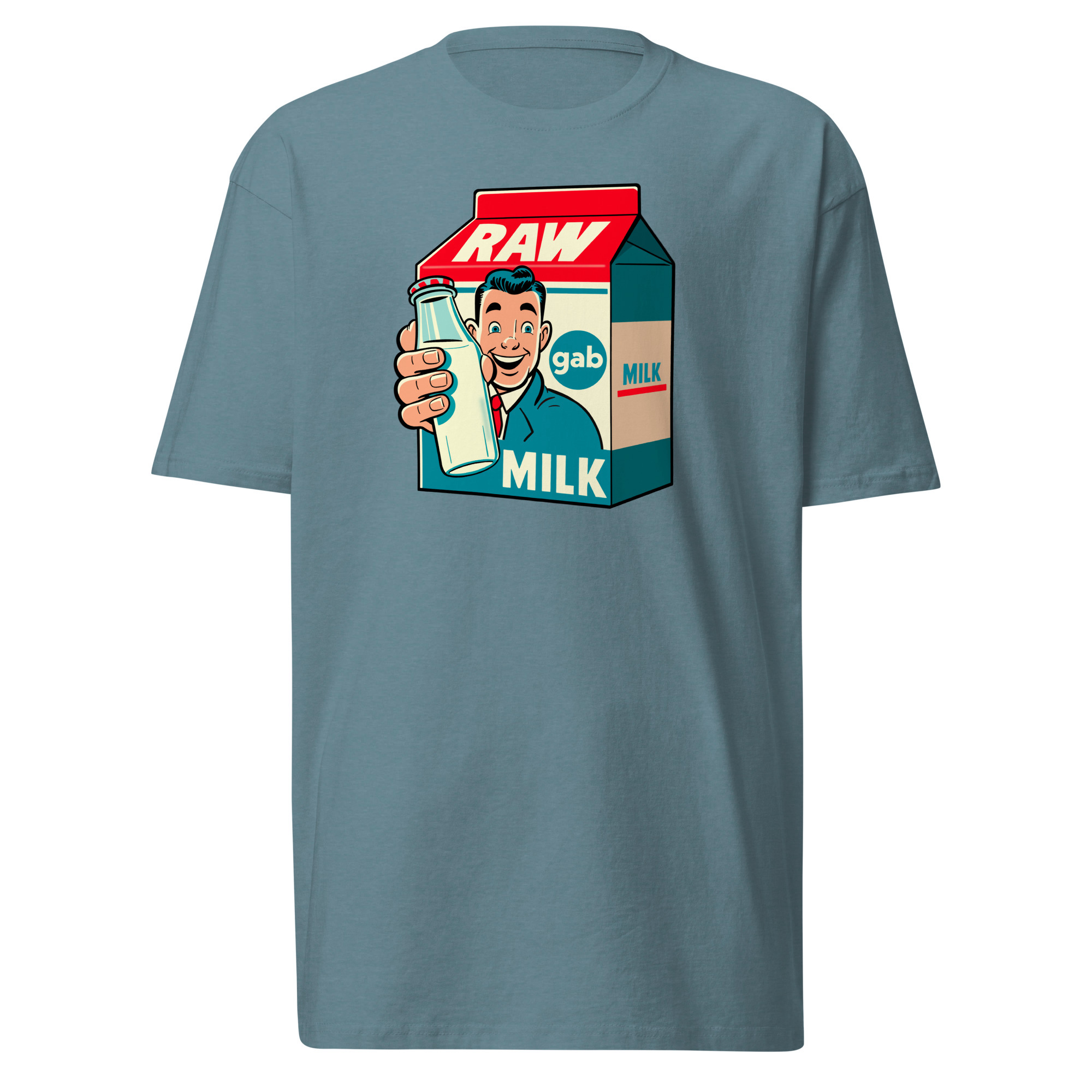 Raw Milk T-Shirt - Agave / S