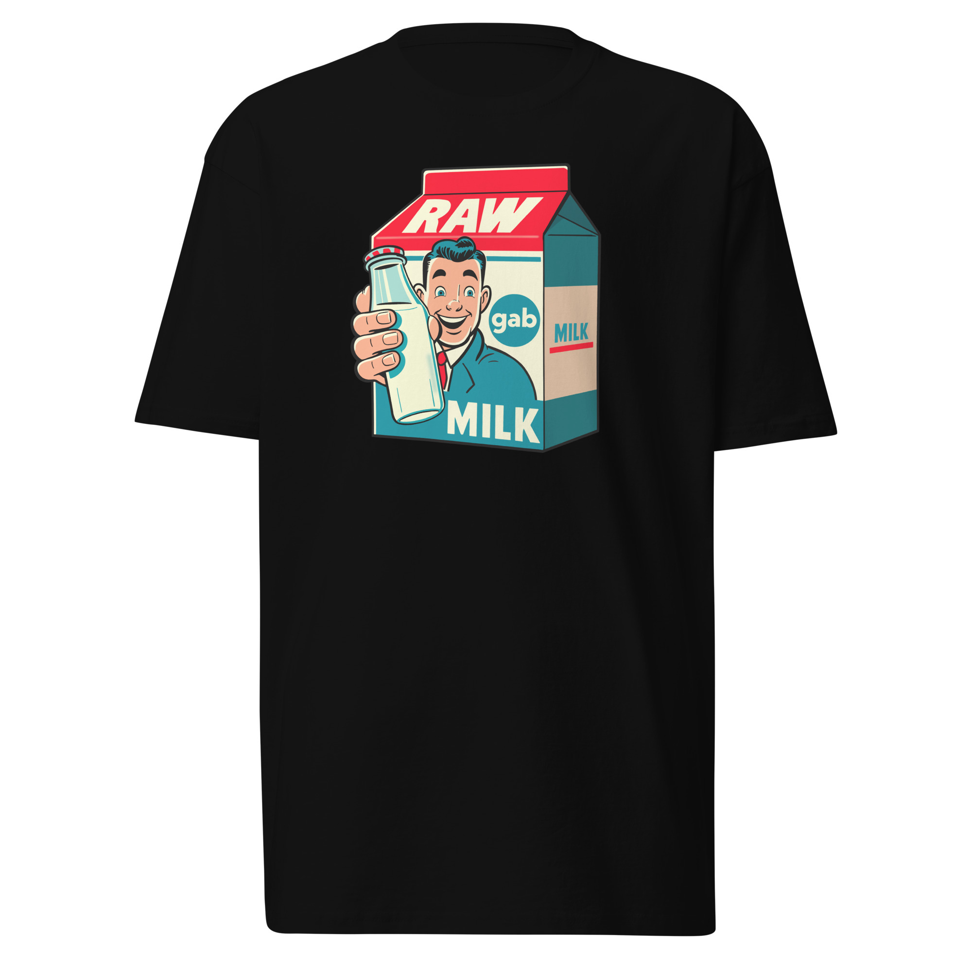 Raw Milk T-Shirt - Black / M