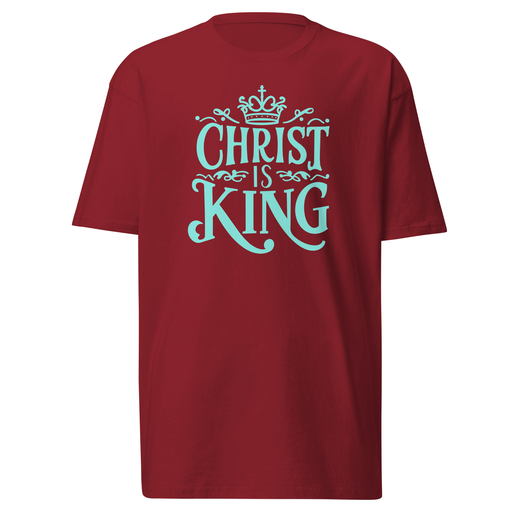 Christ is King 2.0 T-Shirt - Brick Red / XL