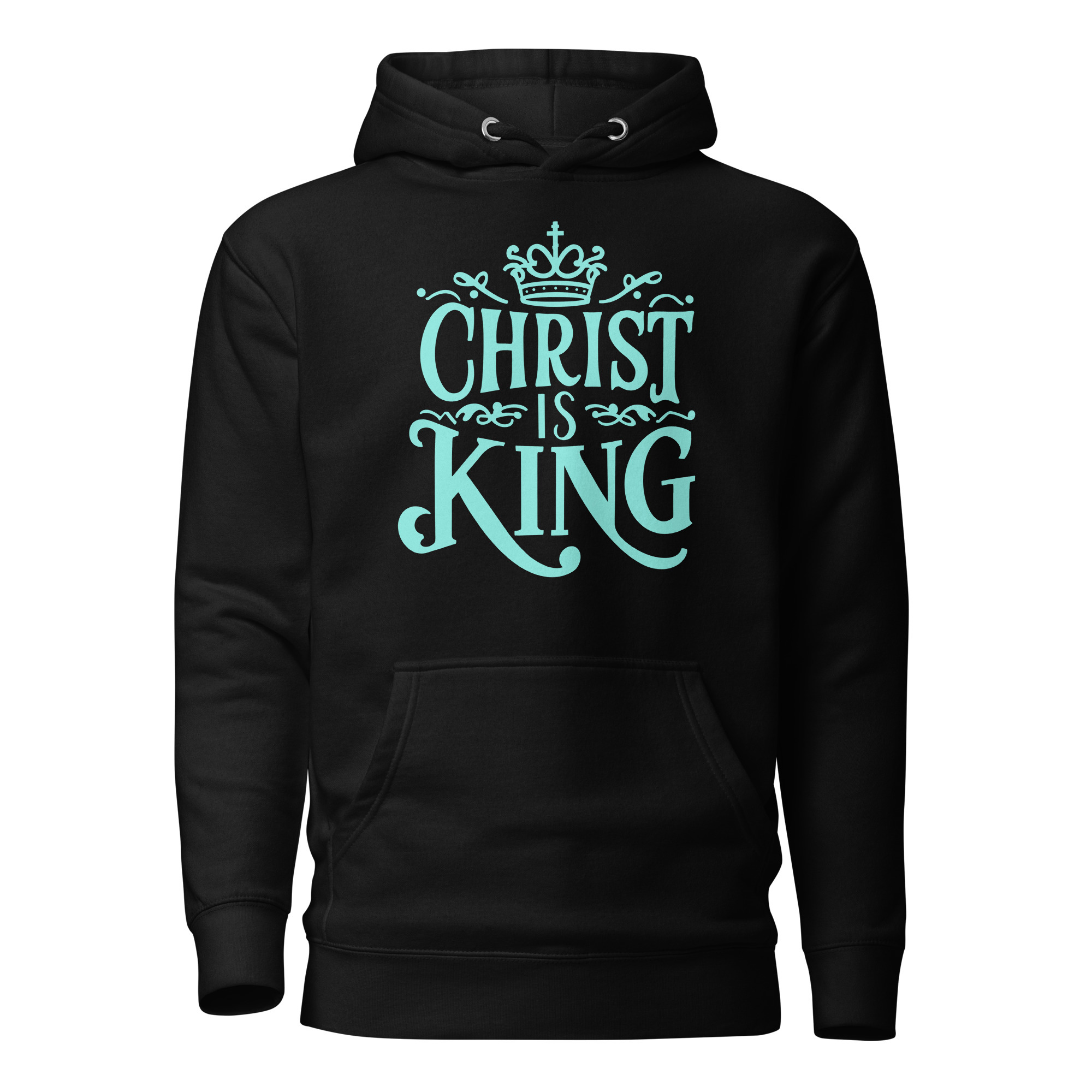 Christ is King 2.0 Hoodie - Black / 2XL