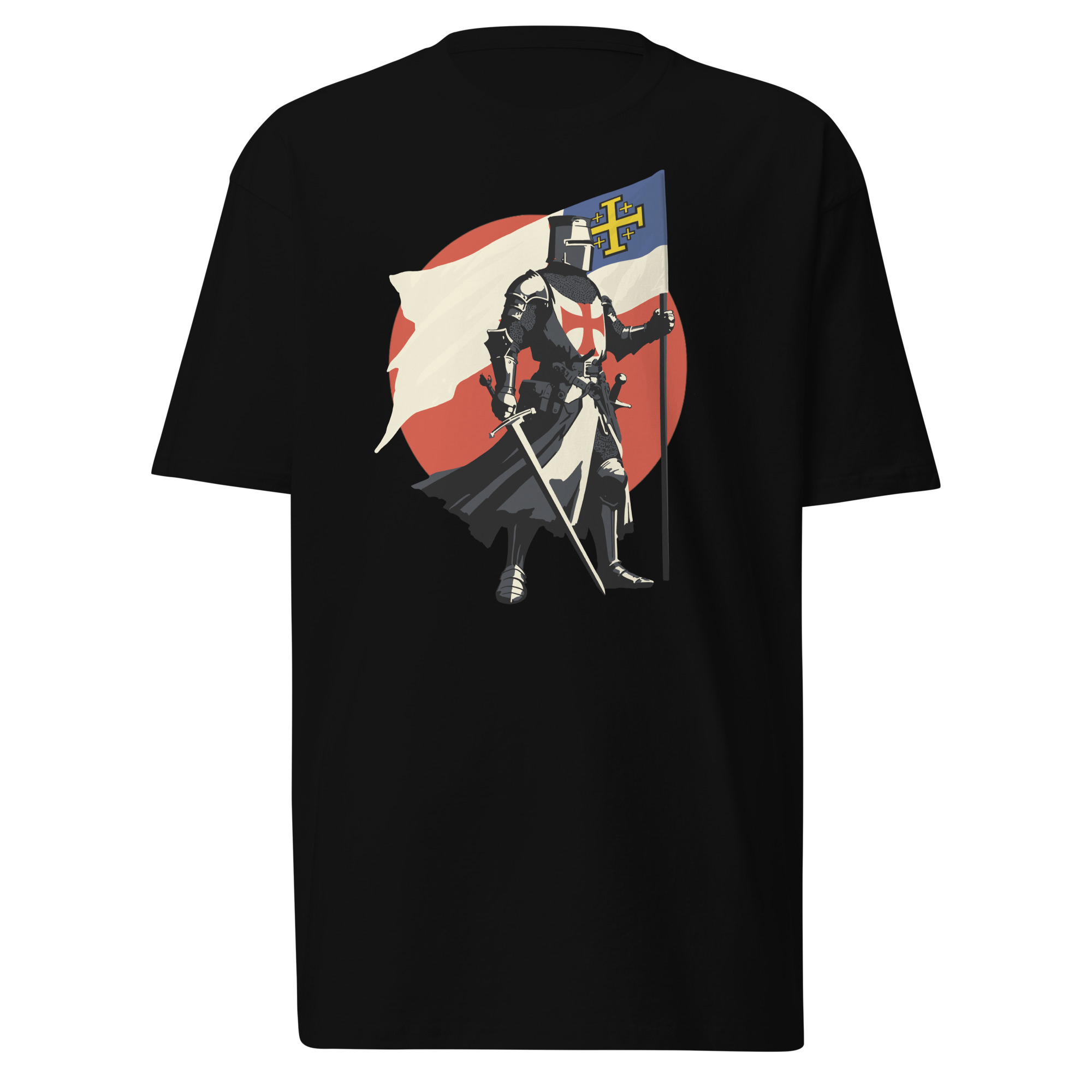 Crusader T-Shirt - Black / S