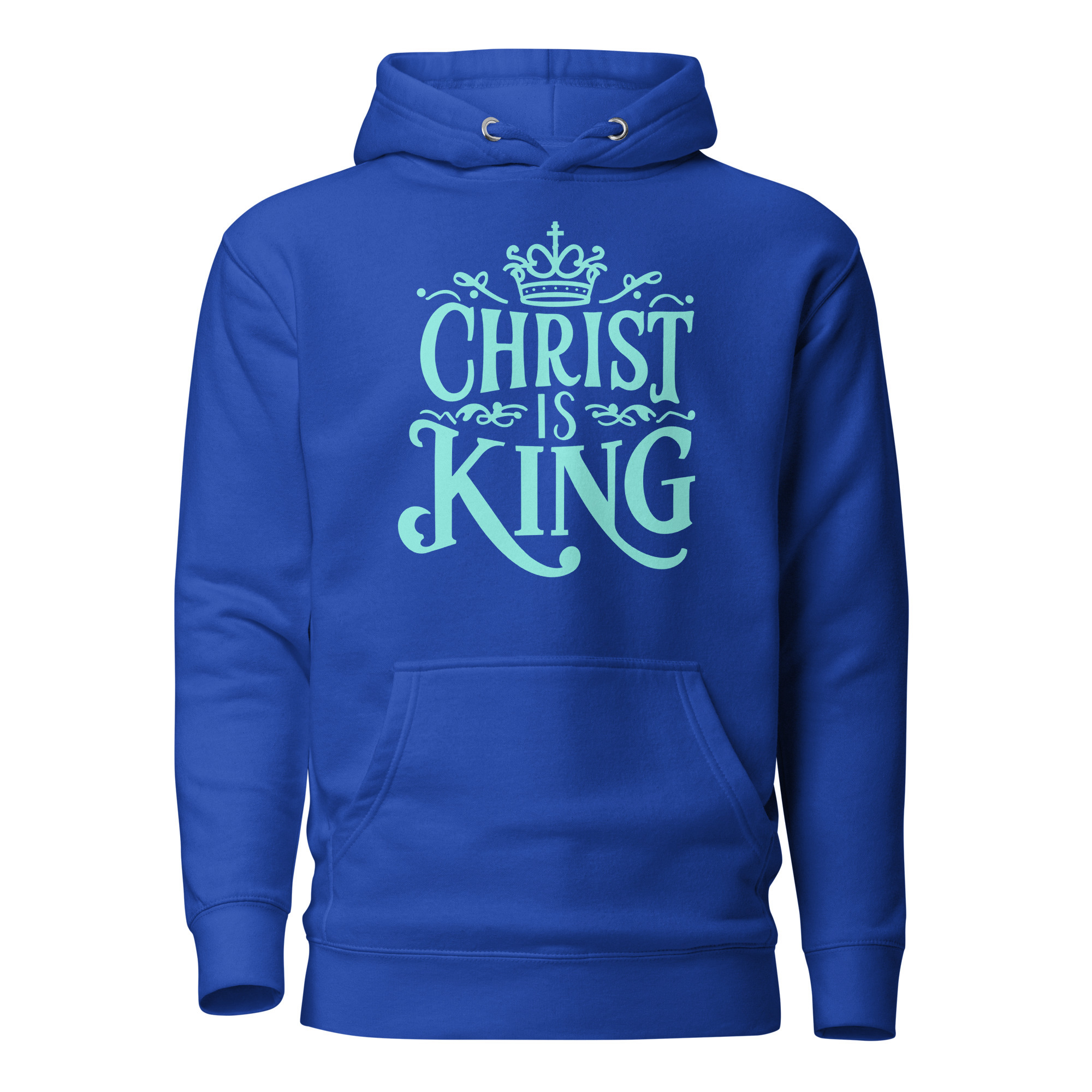 Christ is King 2.0 Hoodie - Team Royal / M